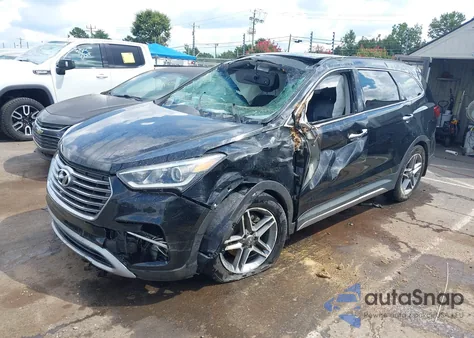 2017 Hyundai Santa Fe Limited Ultimate z USA, uszkodzony, nr VIN KM8SR4HF3HU213958